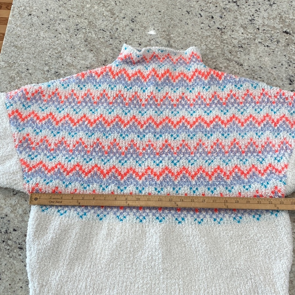 Pilcro Vibrant Zigzag Cowl Neck Sweater - Picture 7 of 8